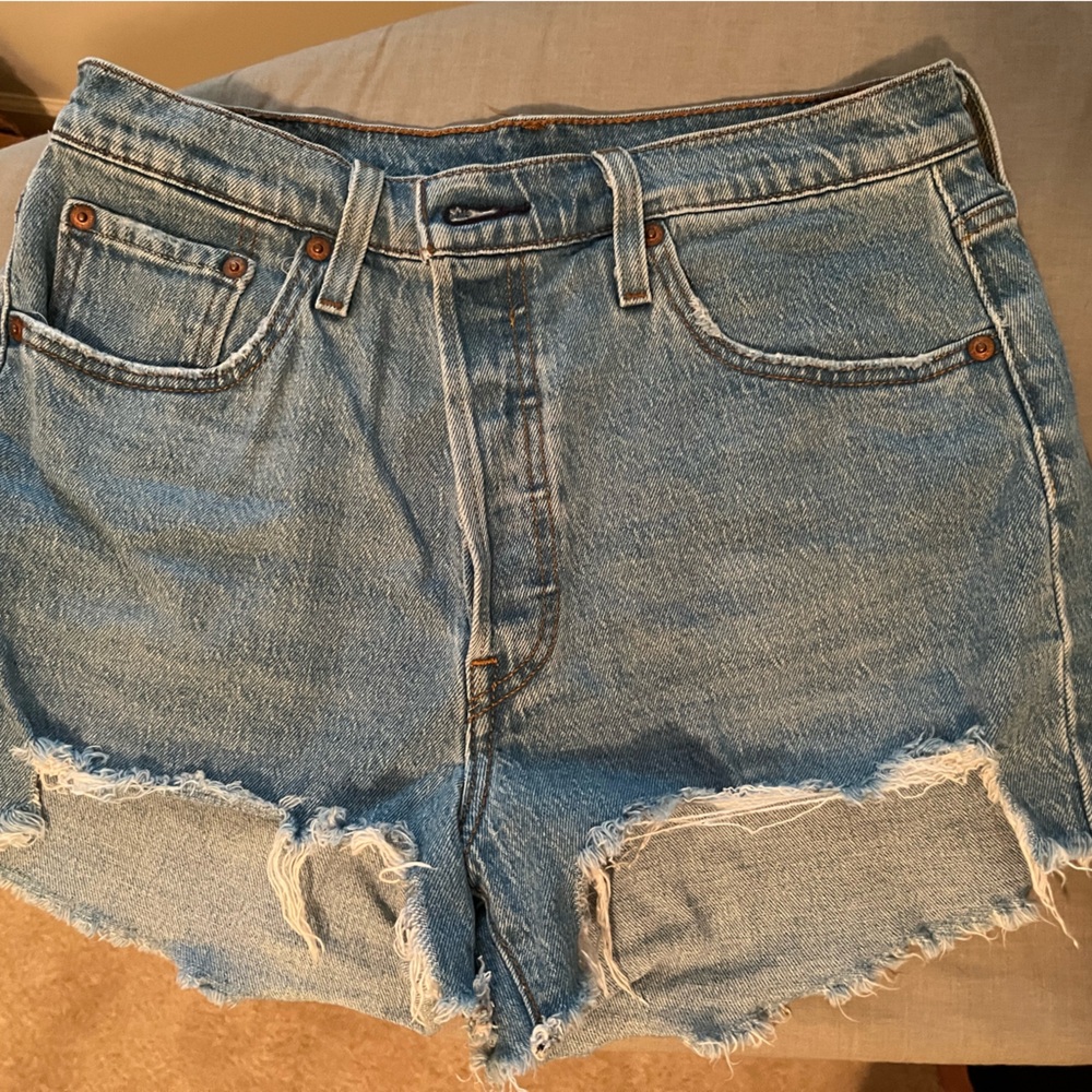 Levi’s button fly shorts